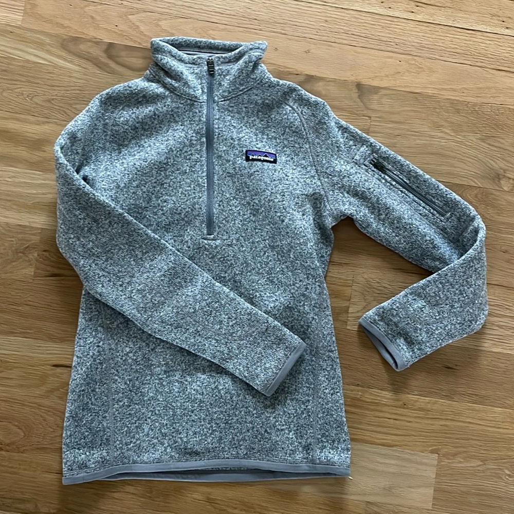 Patagonia zip neck fleece -like new